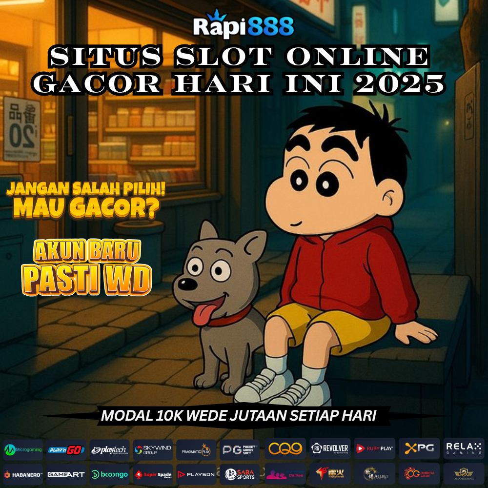 Situs Slot Online Gacor Hari Ini 2025